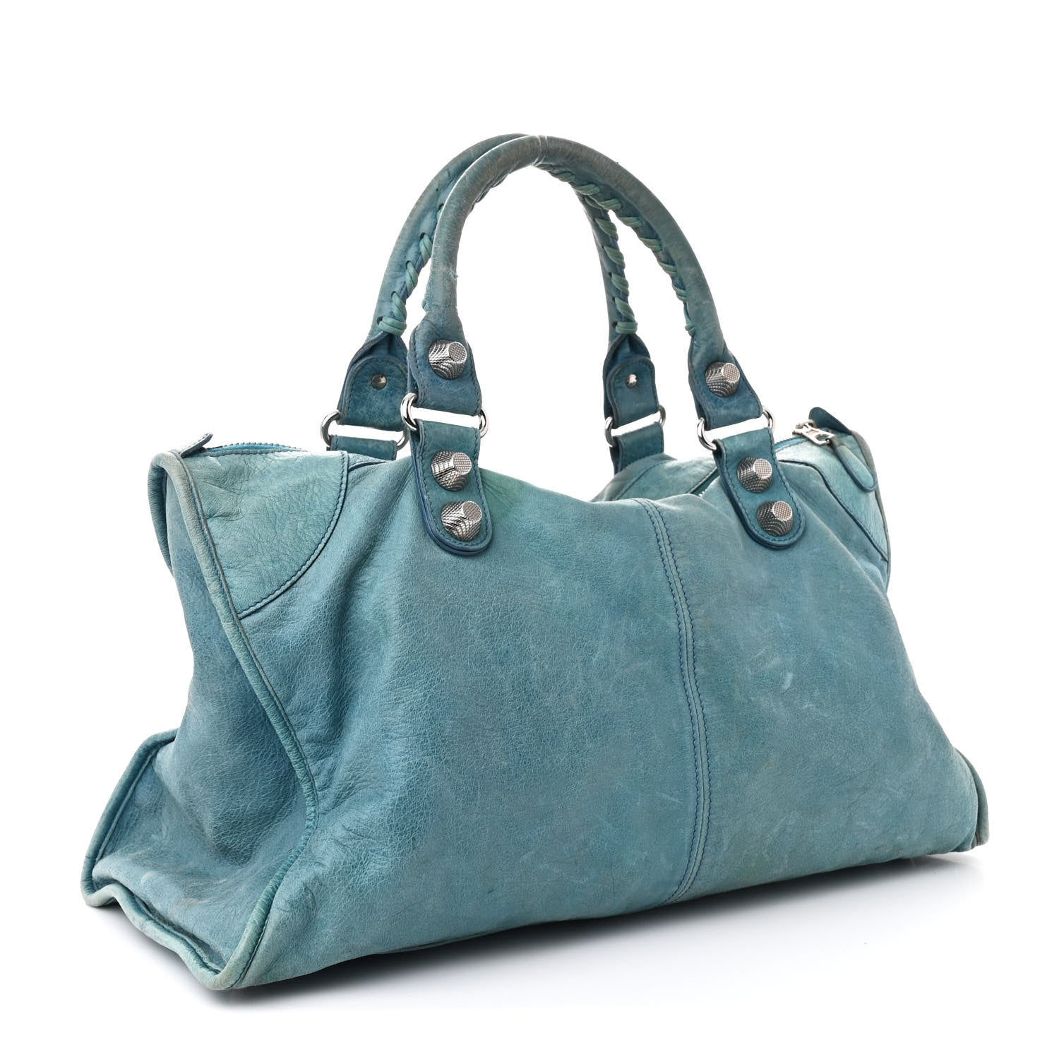 Balenciaga Agneau Giant 21 Silver Hardware Work Cyclade 3 of 15
