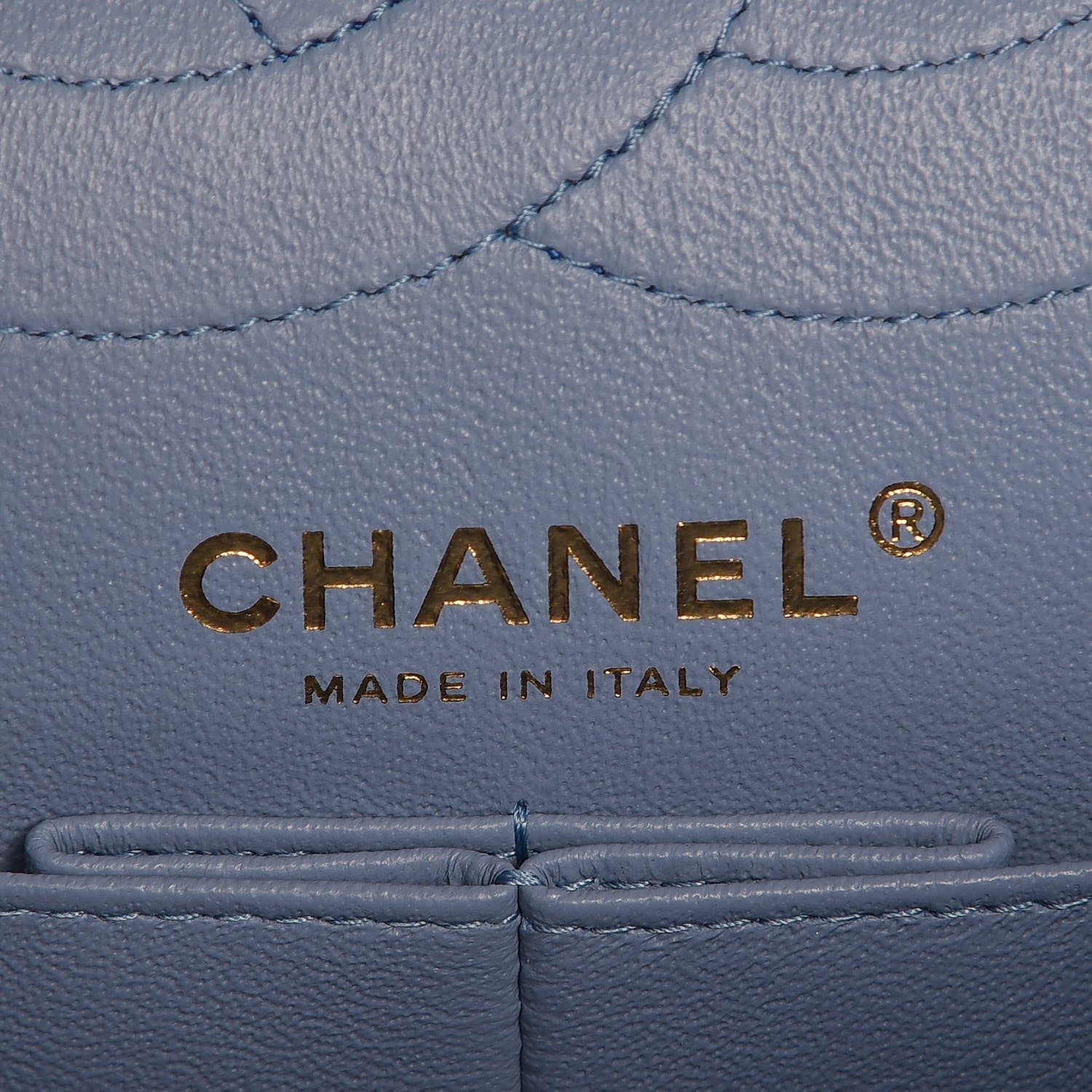 Chanel Denim Quilted 2.55 Reissue 225 Flap Light Blue 7 of 8