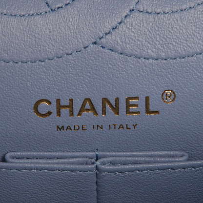 Chanel Denim Quilted 2.55 Reissue 225 Flap Light Blue 7 of 8