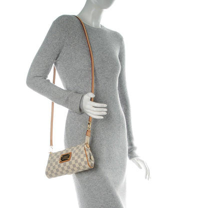 Louis Vuitton Damier Azur Eva Clutch 2 of 8