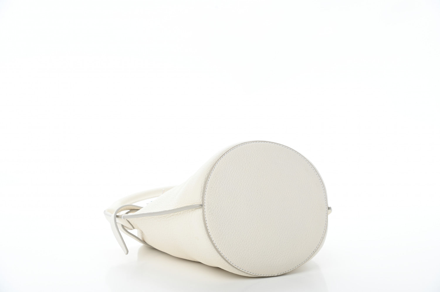 Celine Supple Grained Calfskin Nano Big Bag Bucket White 5 of 16