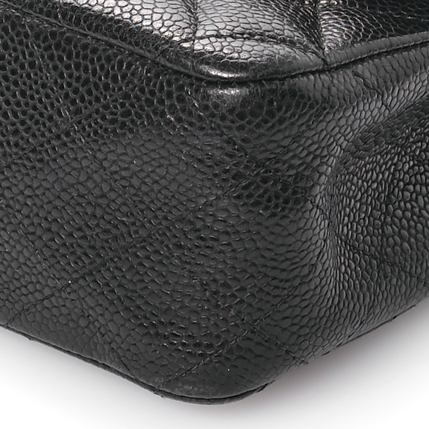Chanel Caviar Quilted Medium Double Flap Black 10 of 13
