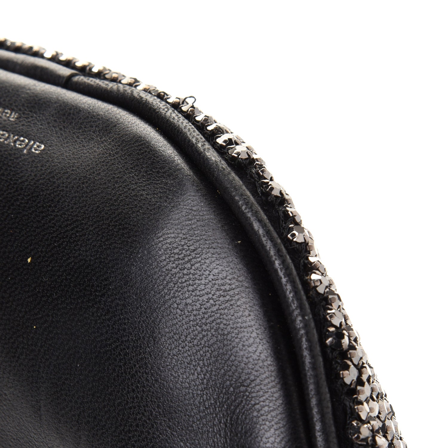 Alexander Wang Rhinestone Mesh Mini Attica Belt Bag Black 8 of 8