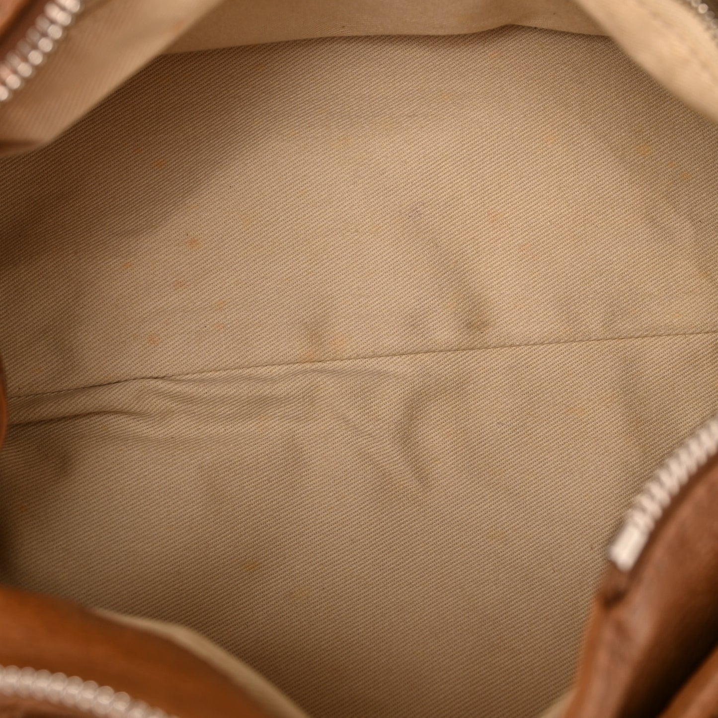 Calfskin Medium Paddington Satchel Tan