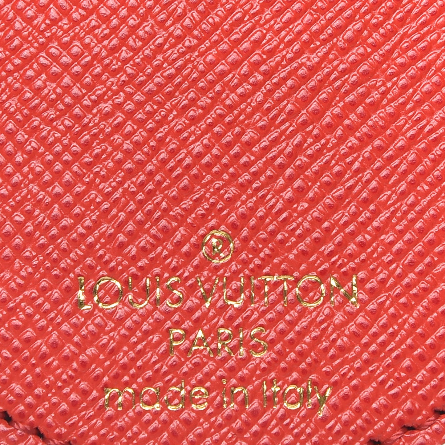 Monogram Illustre Multi V Bag Charm Key Ring