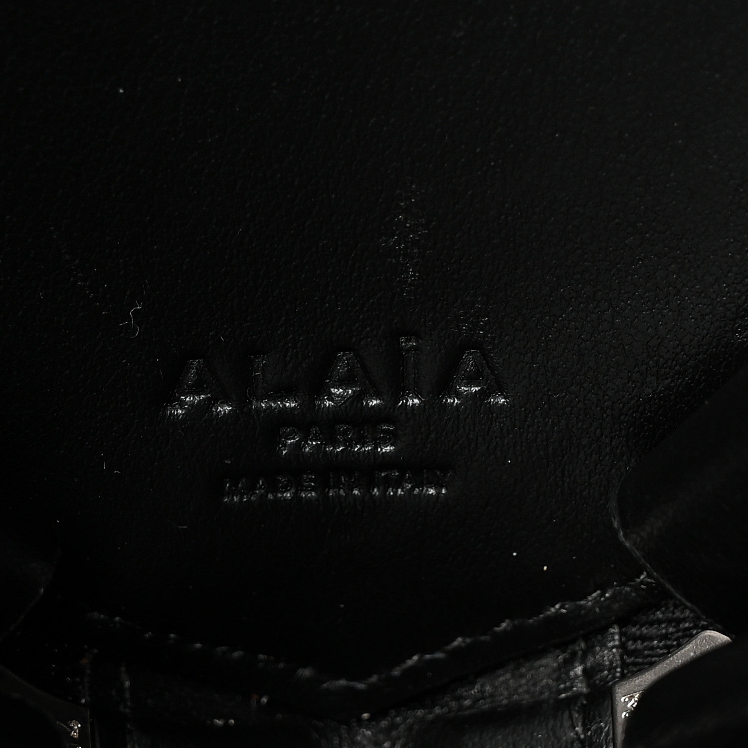 Alaia Denim Le Coeur Bag Blue 6 of 9