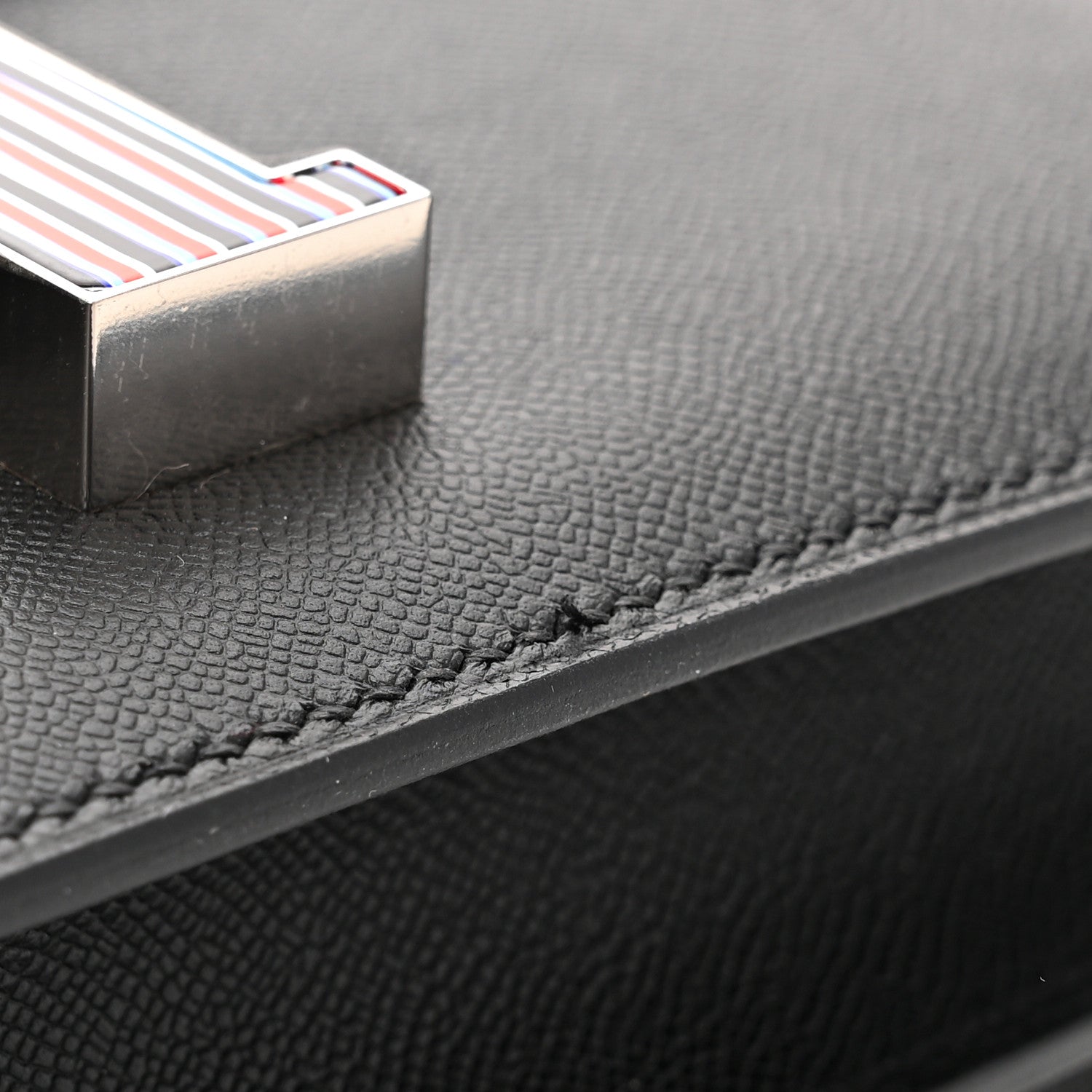 Hermes Grained Monsieur Optique Enamel Constance 24 Black 11 of 12