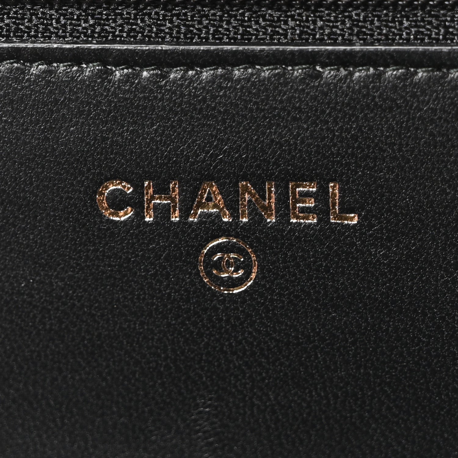 Chanel Lambskin Quilted Boy Wallet On Chain WOC Black 6 of 11