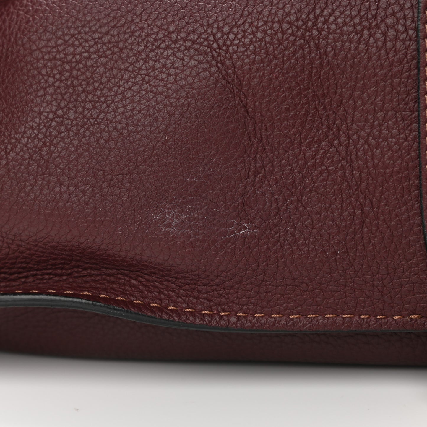 Calfskin Medium Marcie Satchel Dark Velvet