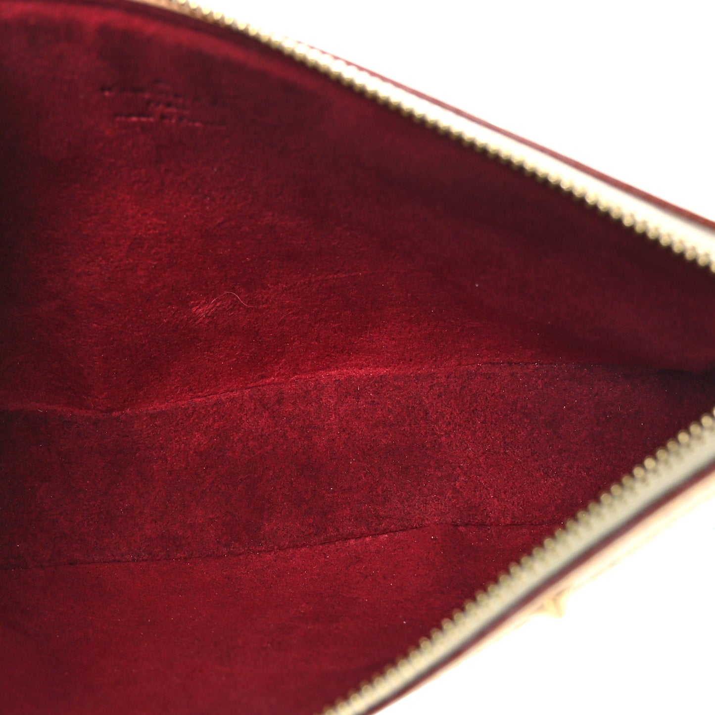 Monogram Multicolor Pochette Accessories White