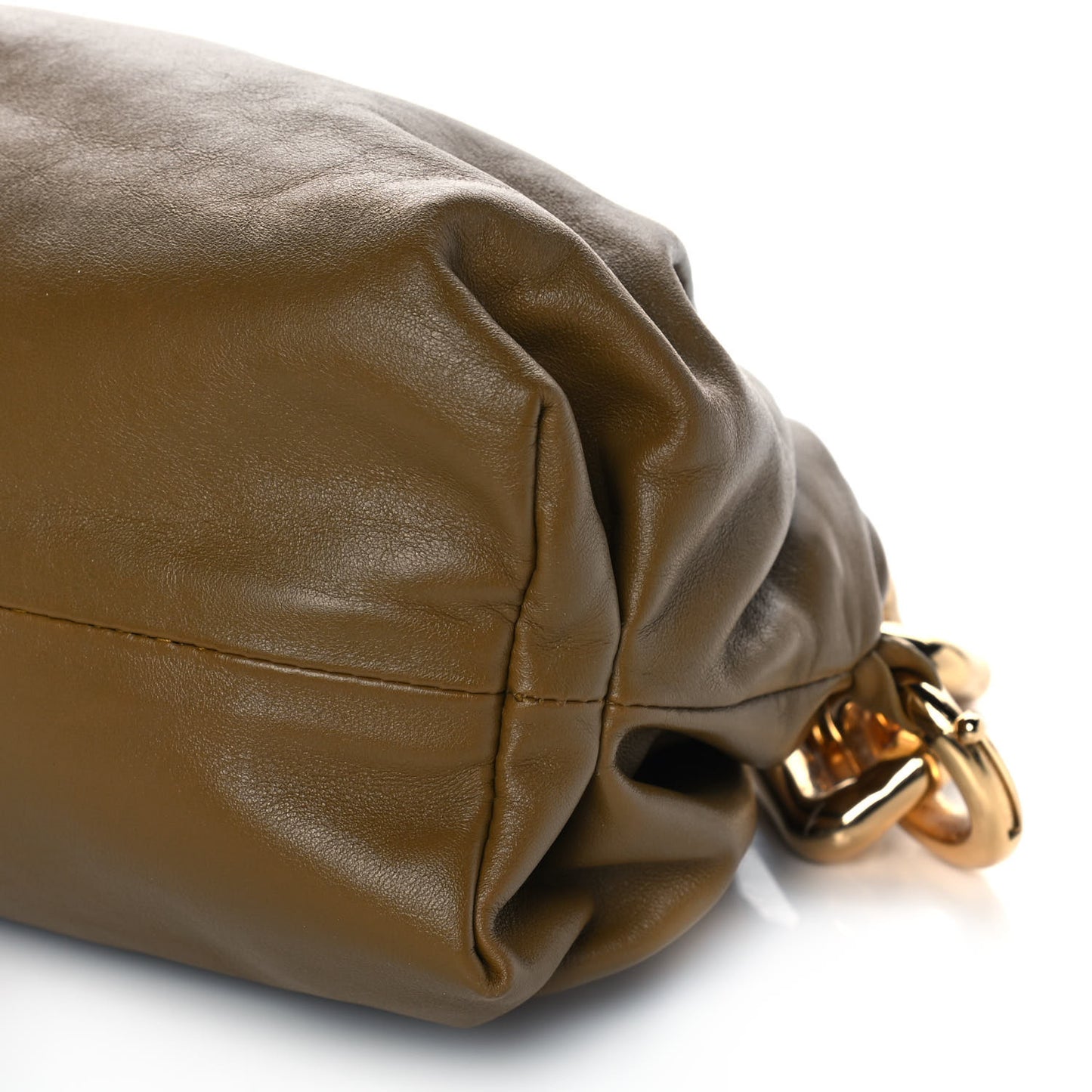 Calfskin The Pouch Chain Cammello
