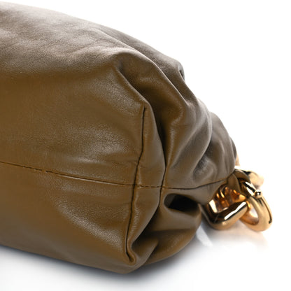 Bottega Veneta Calfskin The Pouch Chain Cammello 9 of 9