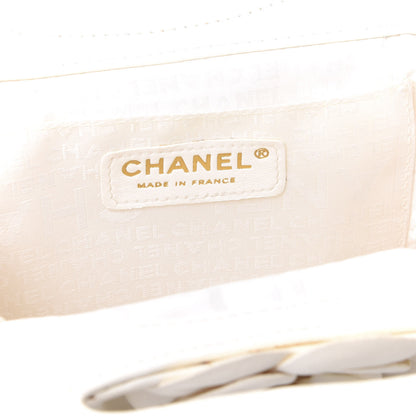 Chanel Lambskin Camellia Handbag White 7 of 9