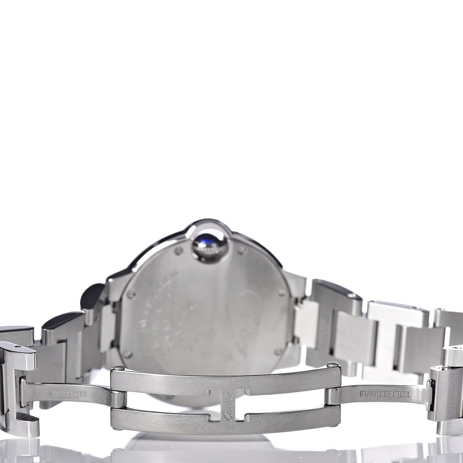 Cartier Stainless Steel 33mm Ballon Bleu De Automatic Watch 5 of 7