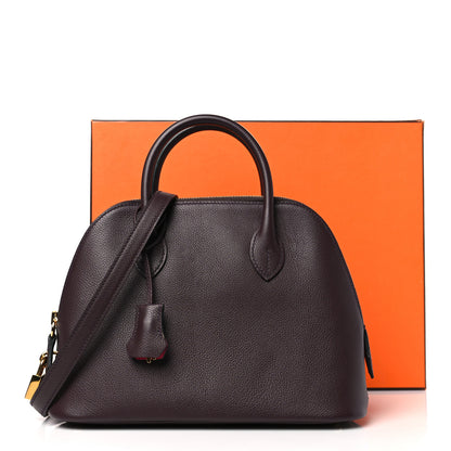 Hermes Evercolor Verso 1923 Bolide 25 Rouge Sellier Framboise 11 of 11