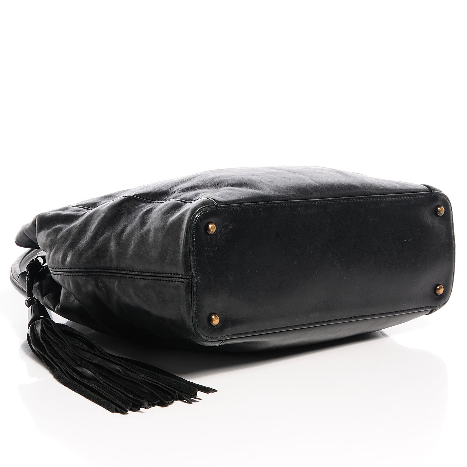 Chanel Lambskin Tassel Shoulder Bag Black 4 of 8