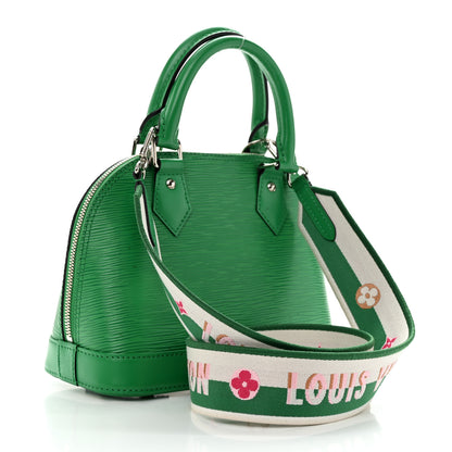 Louis Vuitton Epi Jacquard Alma BB Serpentine 2 of 10