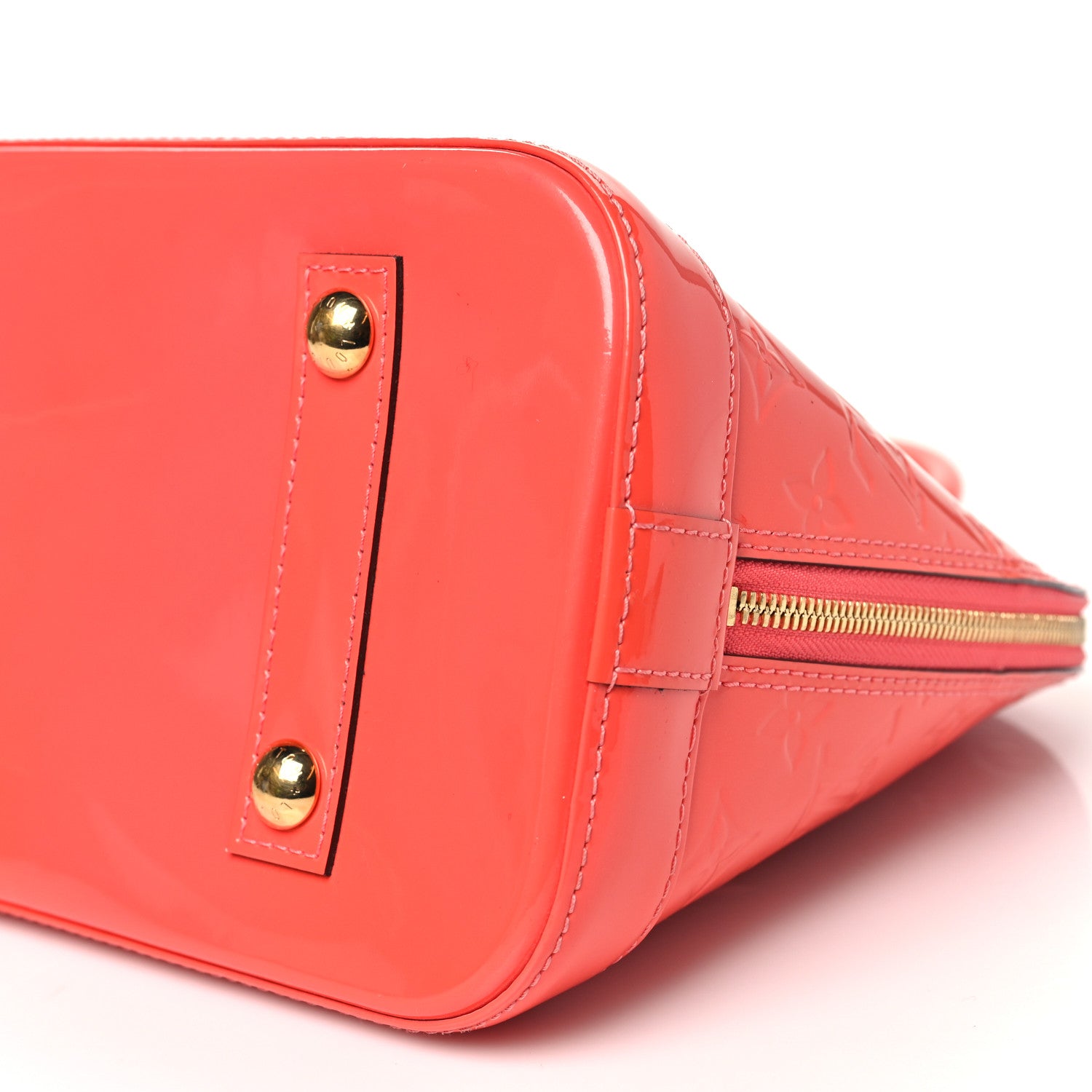 Louis Vuitton Vernis Alma PM Rose Litchi 9 of 11