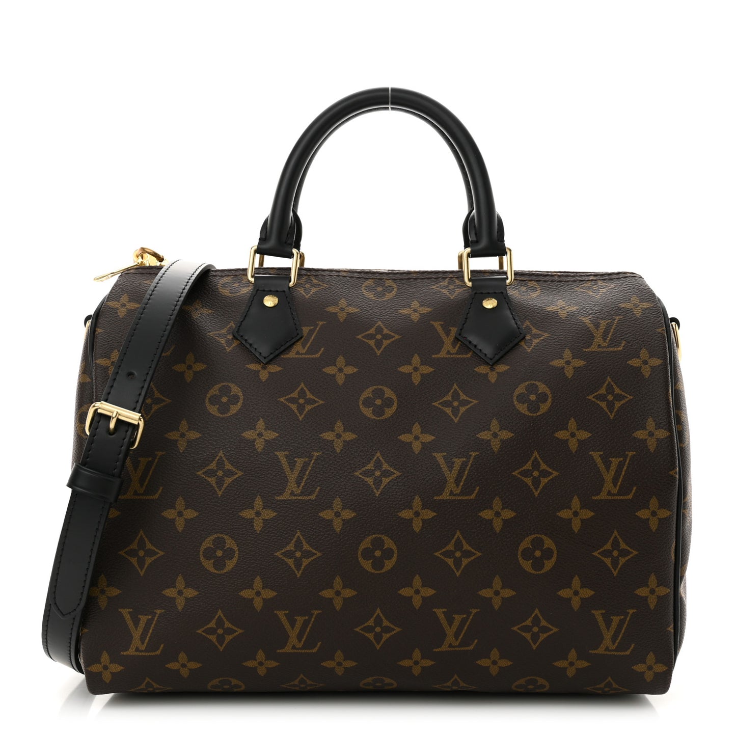 Monogram My World Tour Speedy Bandouliere 30 Black