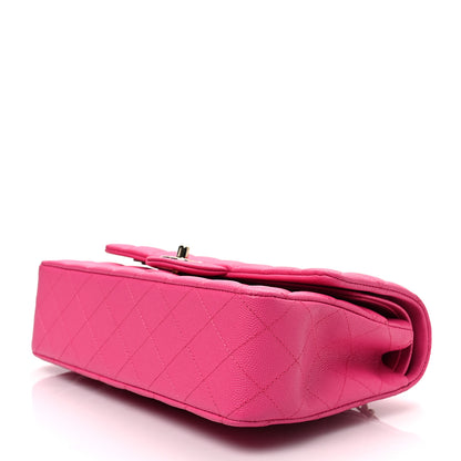 Chanel Caviar Quilted Medium Double Flap Pink 7 of 7
