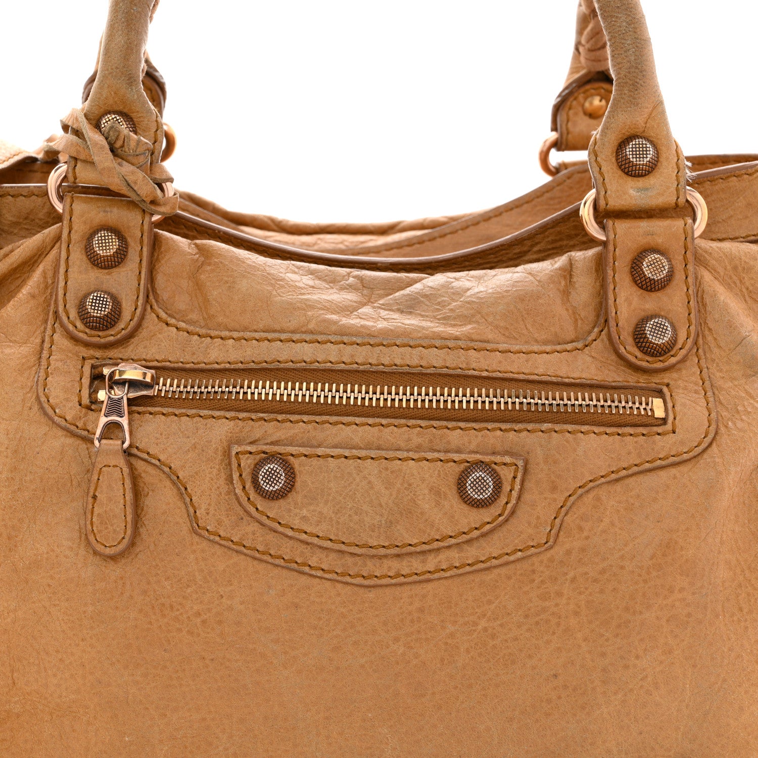 BALENCIAGA  ジャイアント12 ゴールド Balenciaga Agneau Giant 12 Rose Gold Hardware City Mangue 1804557