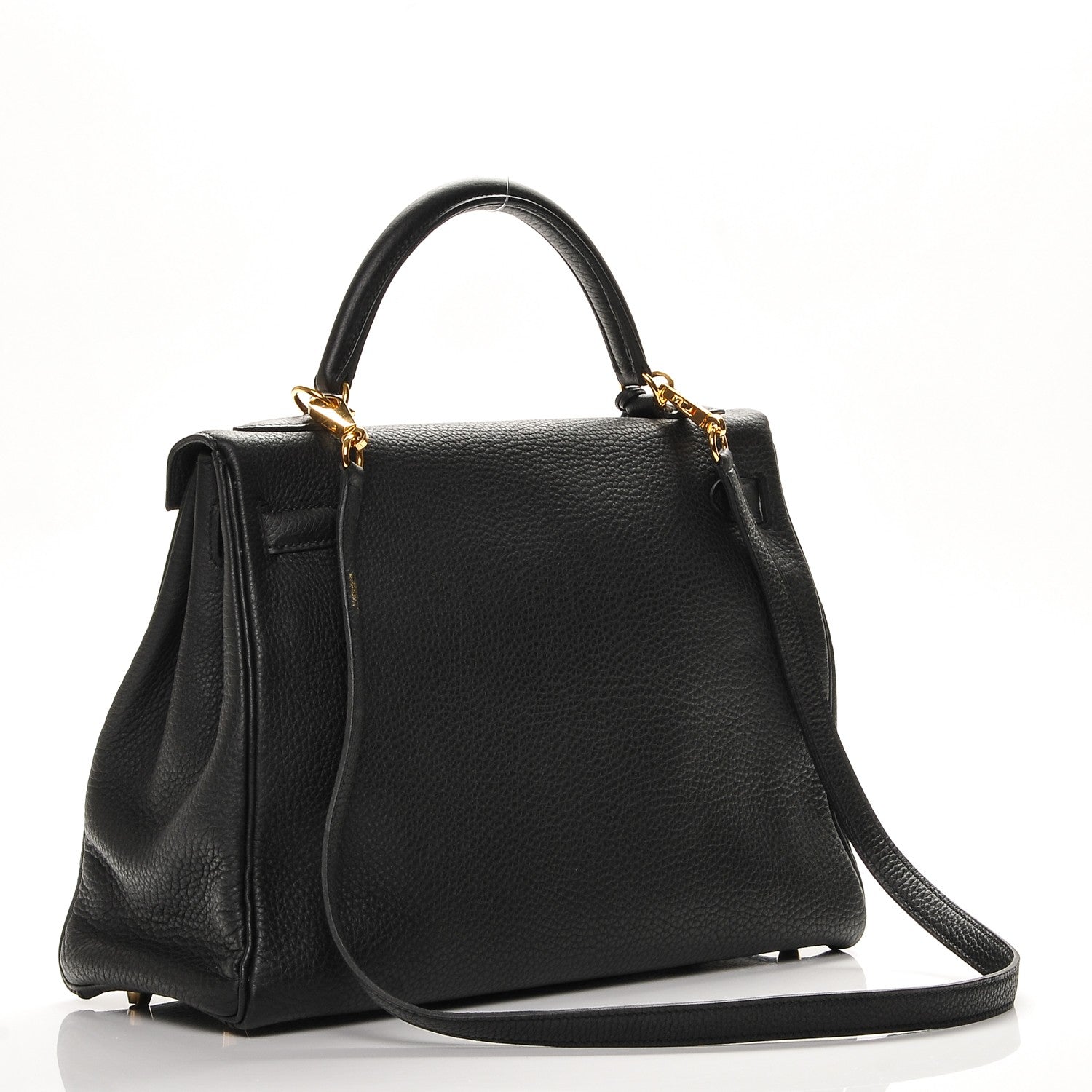Hermes Togo Kelly Retourne 32 Black 3 of 23
