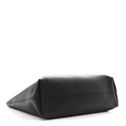 Saint Laurent Calfskin Large Shopping Tote Black 5 of 11