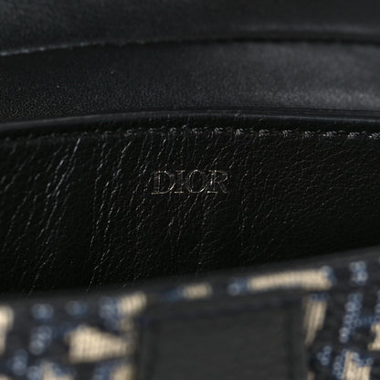 Christian Dior HOMME Oblique Saddle Belt Bag Blue 6 of 8