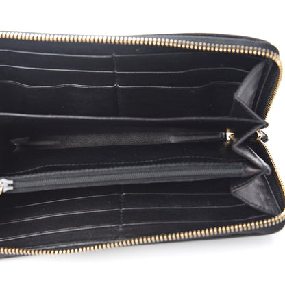 Gucci Guccissima Sukey Zip Around Wallet Black 4 of 7