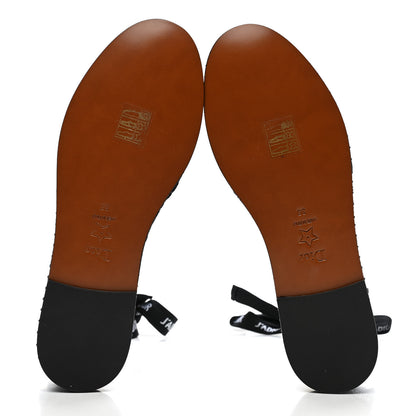 Christian Dior Suede Resille Nicely-D Ballet Flat 35 Black 5 of 8