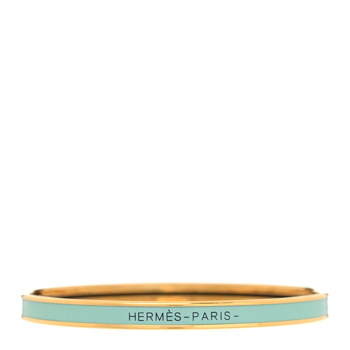 Enamel Extra Narrow Uni Bracelet Aqua