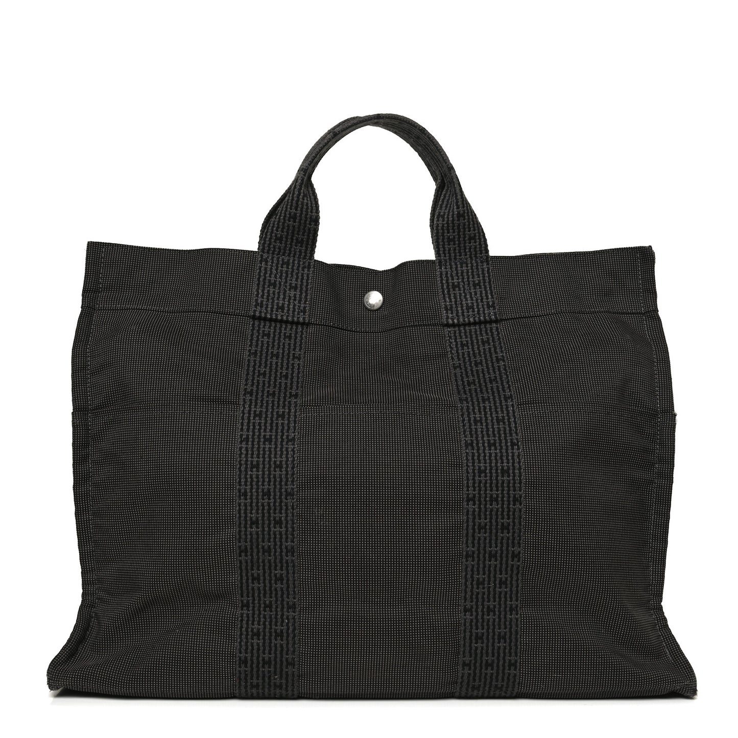 Canvas Herline MM Tote Grey