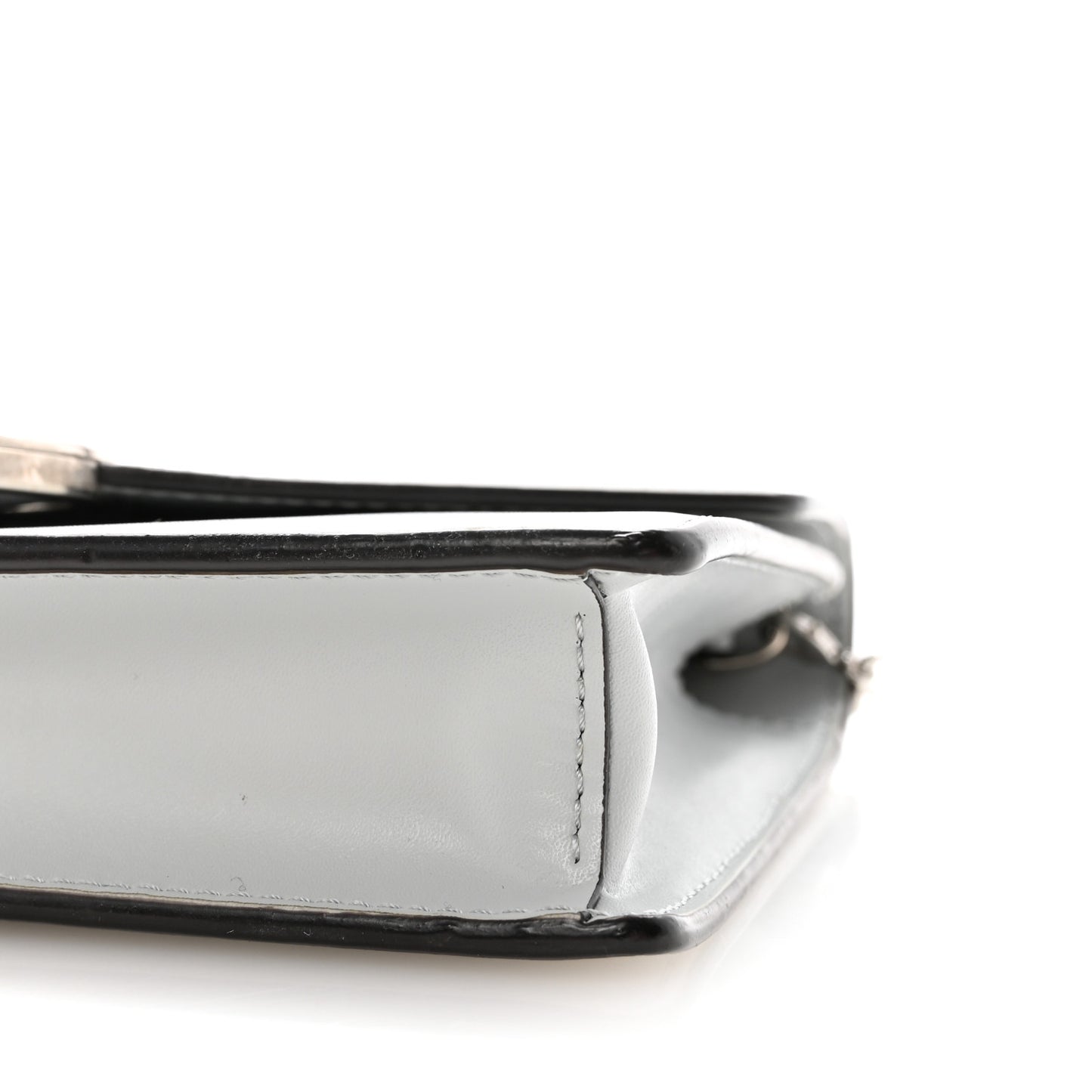 Vitello Cruise F is Fendi Medium Envelope Wallet on Chain Grigio Perla