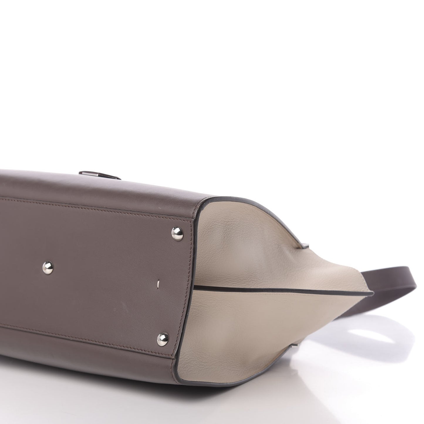 Calfskin Petite 3Jours Tote Marrone Camelia Ice