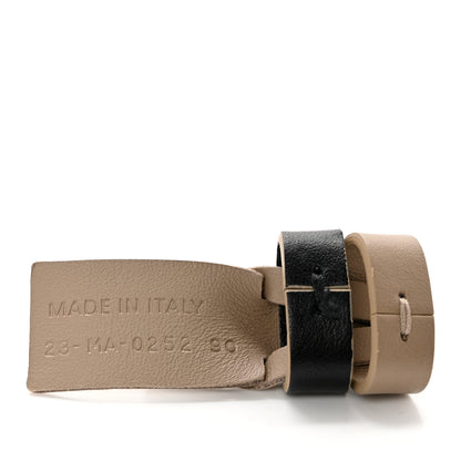 Christian Dior Calfskin 30 Montaigne Belt 90 36 Warm Taupe 6 of 6