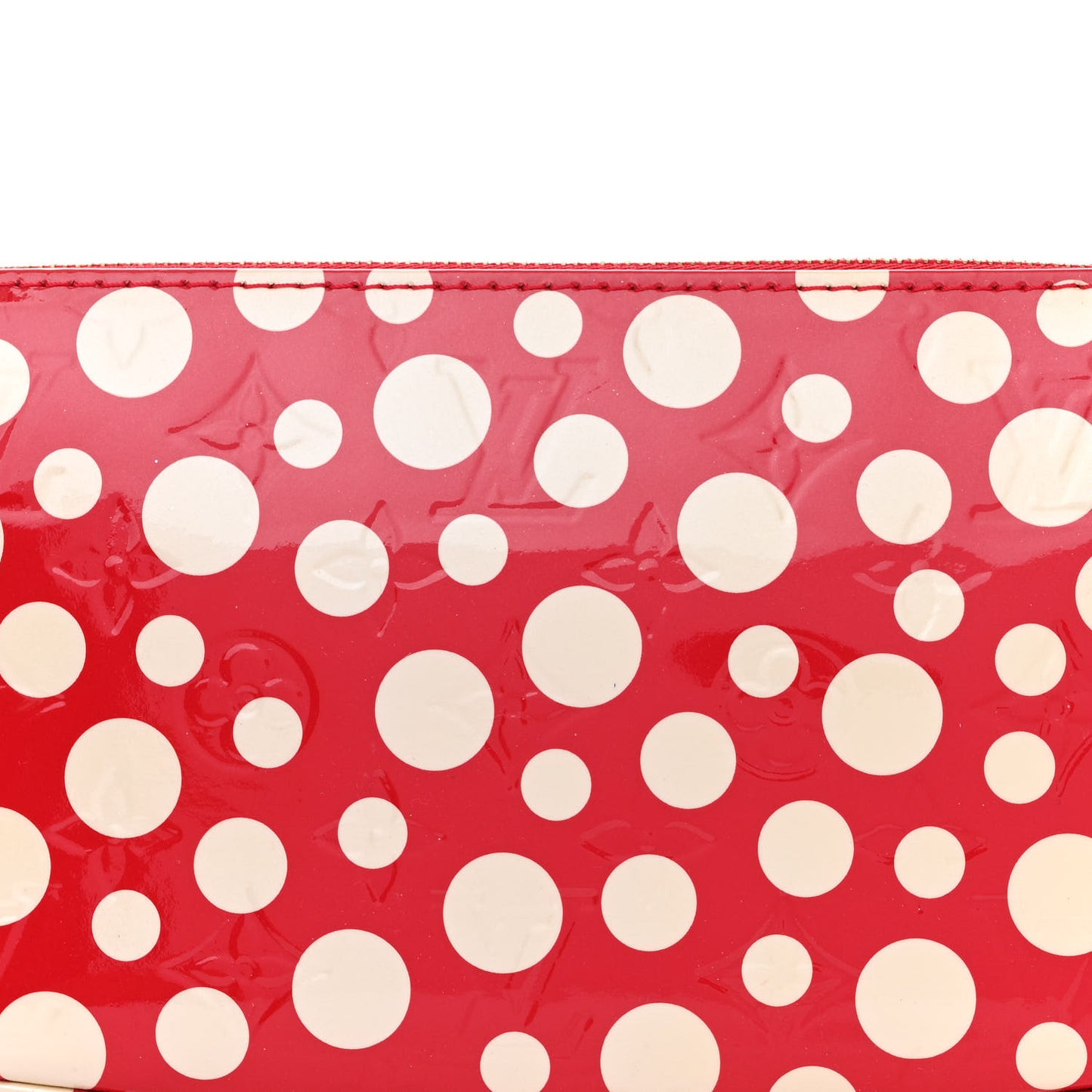Vernis Kusama Infinity Dots Pochette Accessories Red