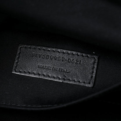 Saint Laurent Grain De Poudre Monogram Belt Bag Black 7 of 16