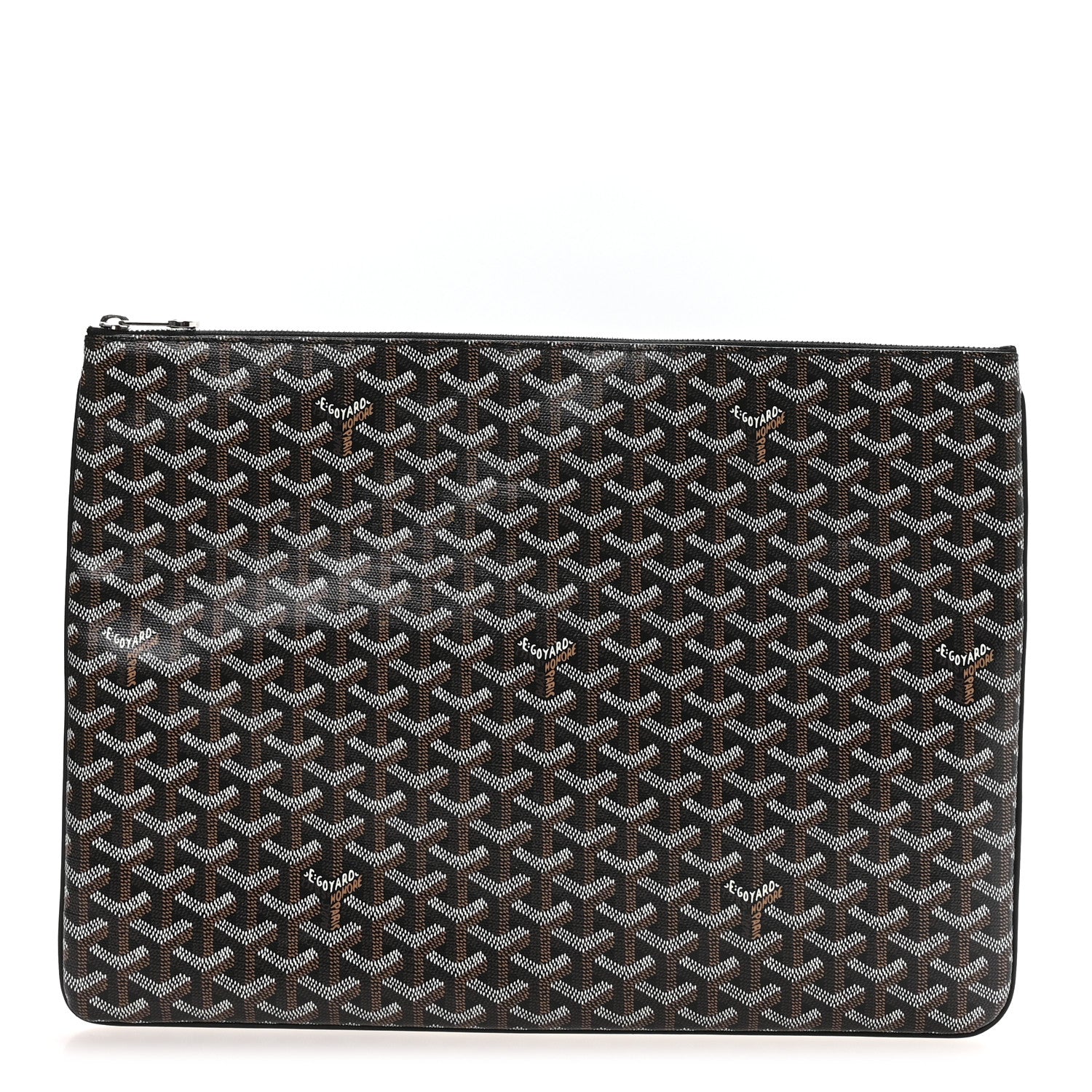 Goyard Goyardine Senat Pochette GM Black 1 of 8