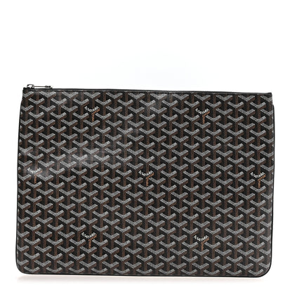 Goyard Goyardine Senat Pochette GM Black 1 of 8