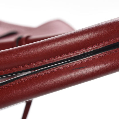 Hermes Taurillon Clemence Crinoline Birkin 35 Rouge H 21 of 25
