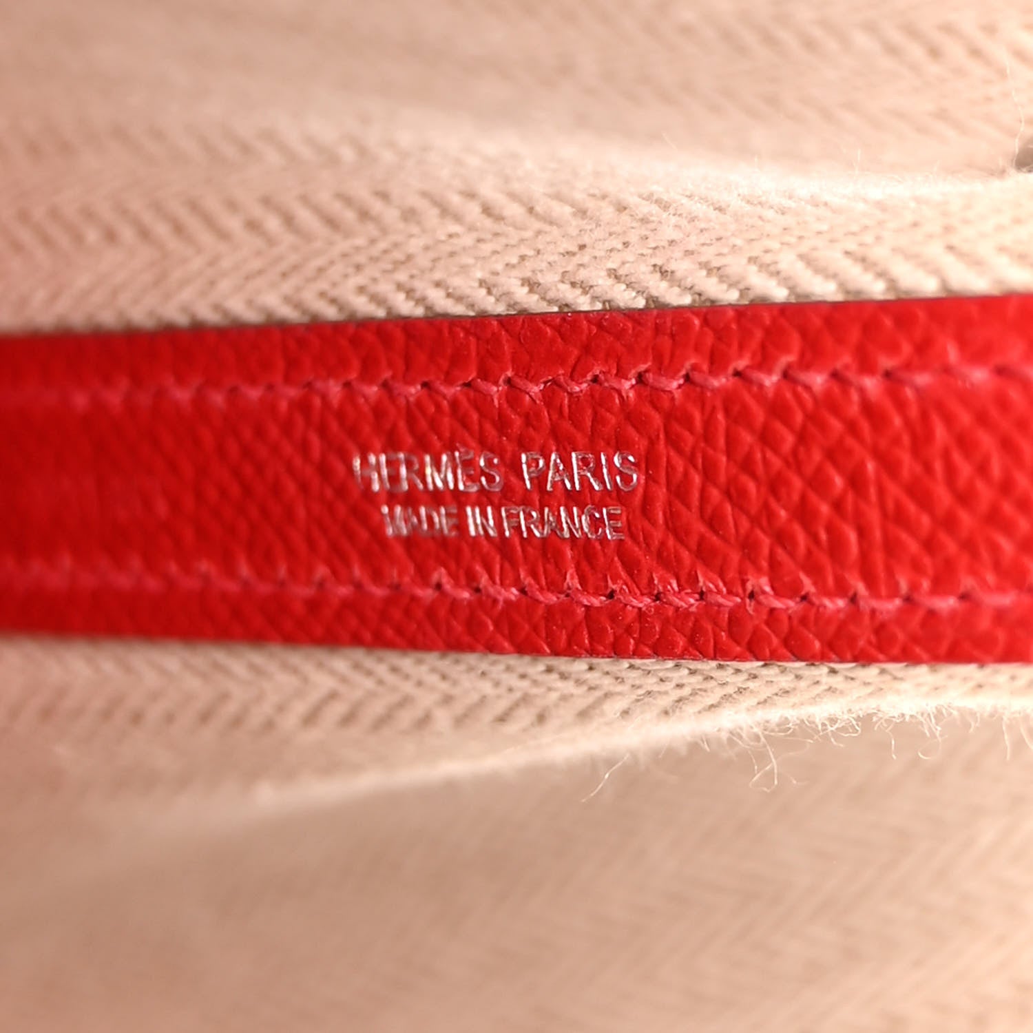 Hermes Epsom Garden Party 30 TPM Rouge Casaque 6 of 10