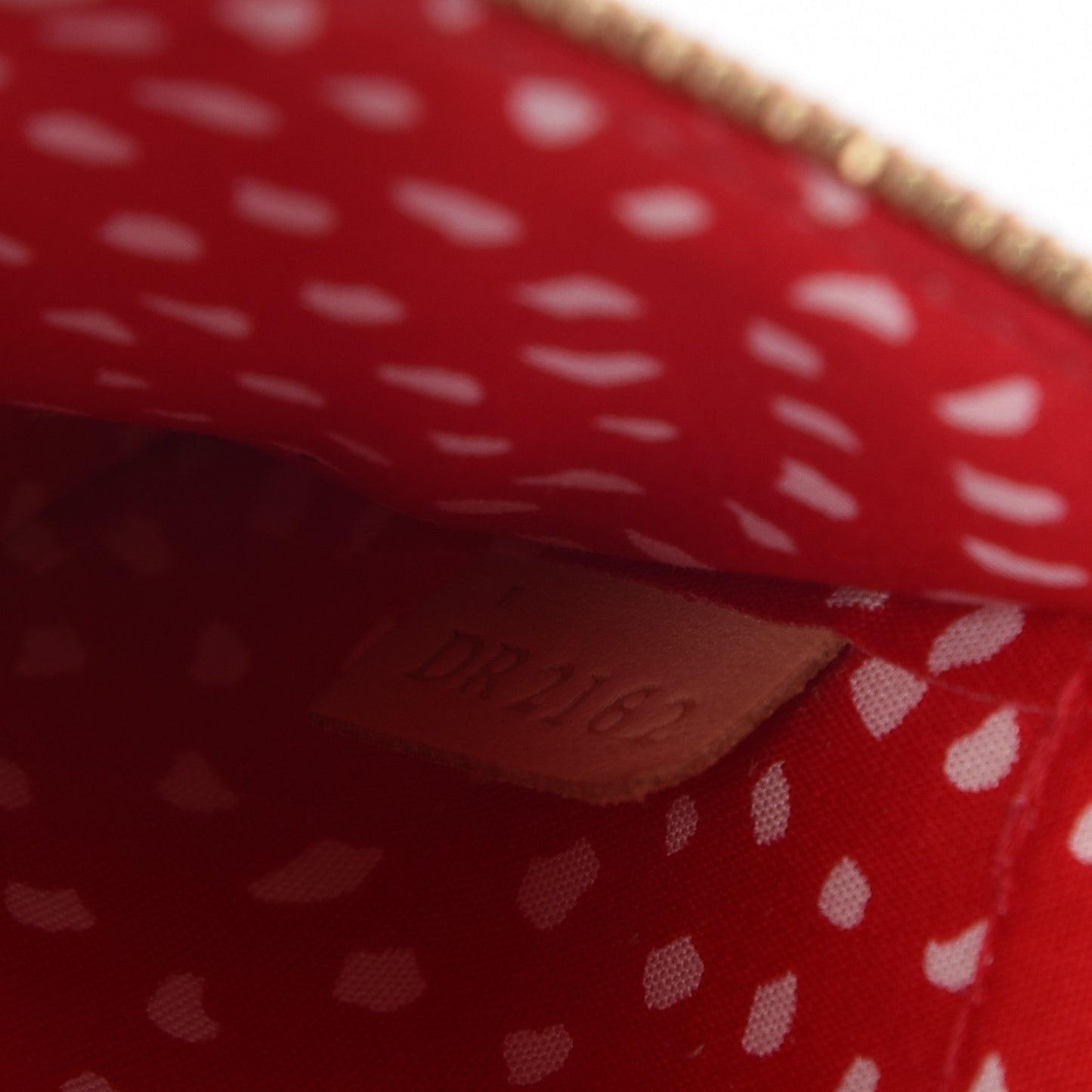 Vernis Kusama Infinity Dots Pochette Accessories Red