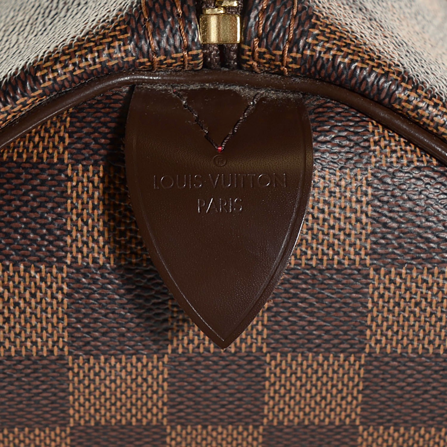 Louis Vuitton Damier Ebene Speedy 35 5 of 8