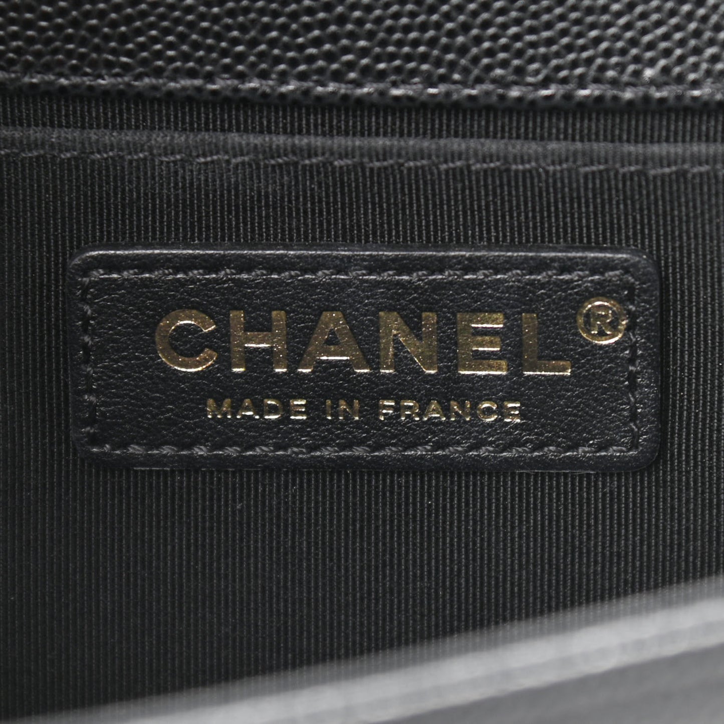 Caviar Quilted Medium Boy Flap Black