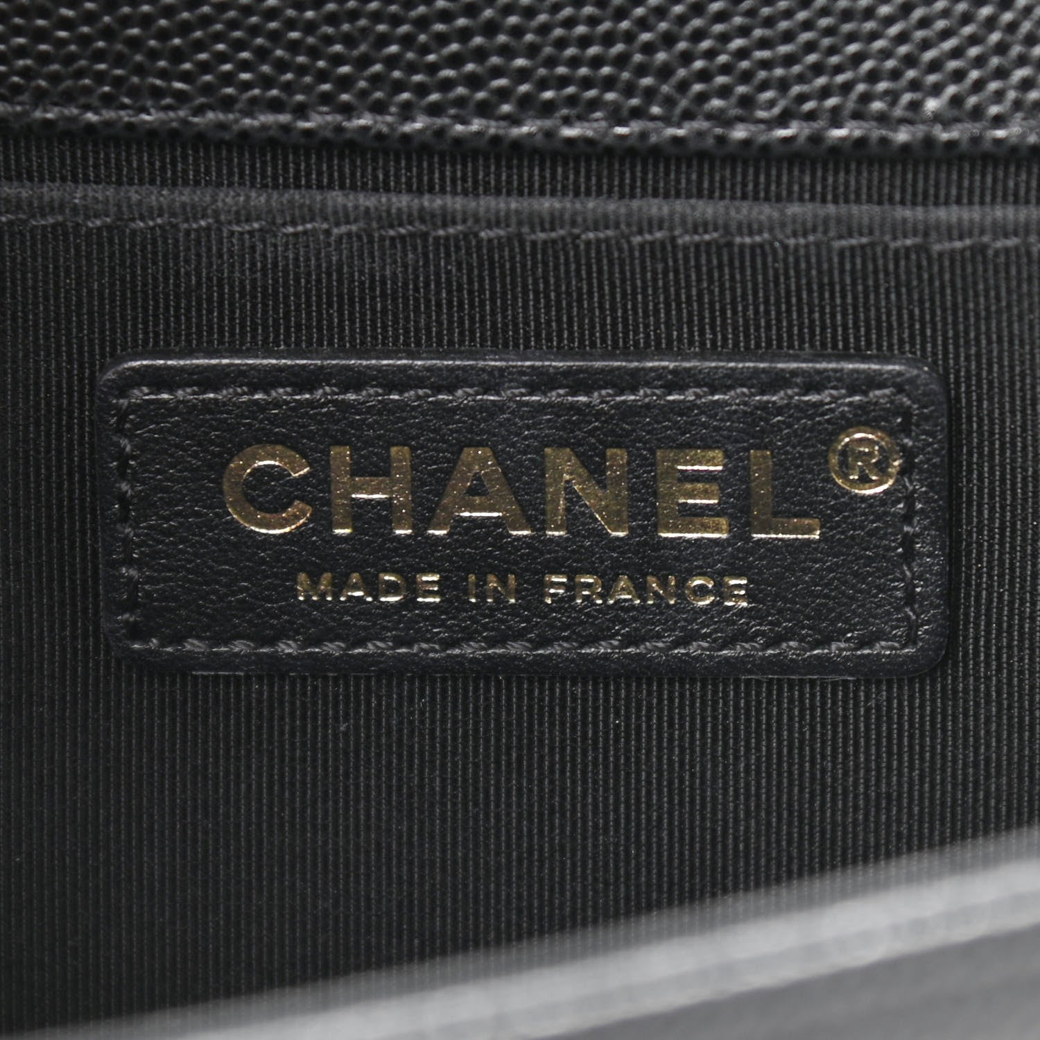 Chanel Caviar Quilted Medium Boy Flap Black 6 of 12