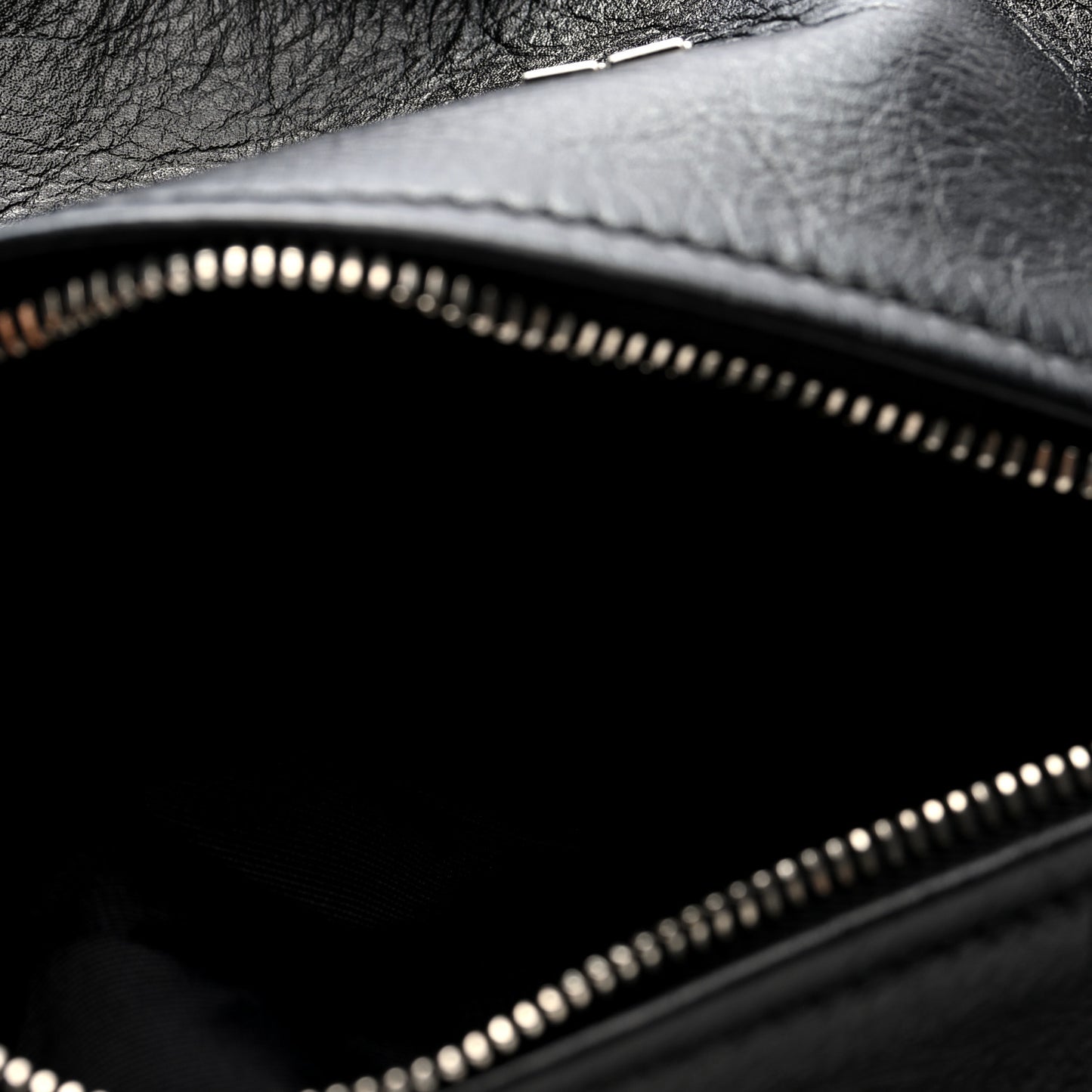 Sugar Goatskin Mini Pandora Black