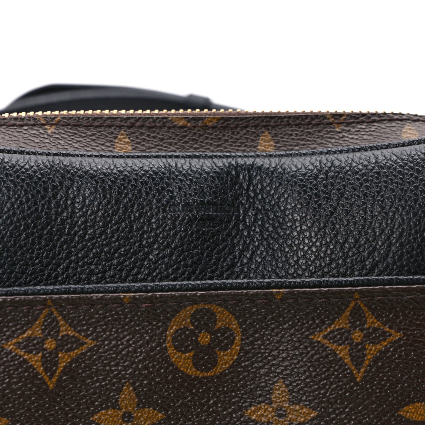 Monogram Uniformes Belt Bag Black