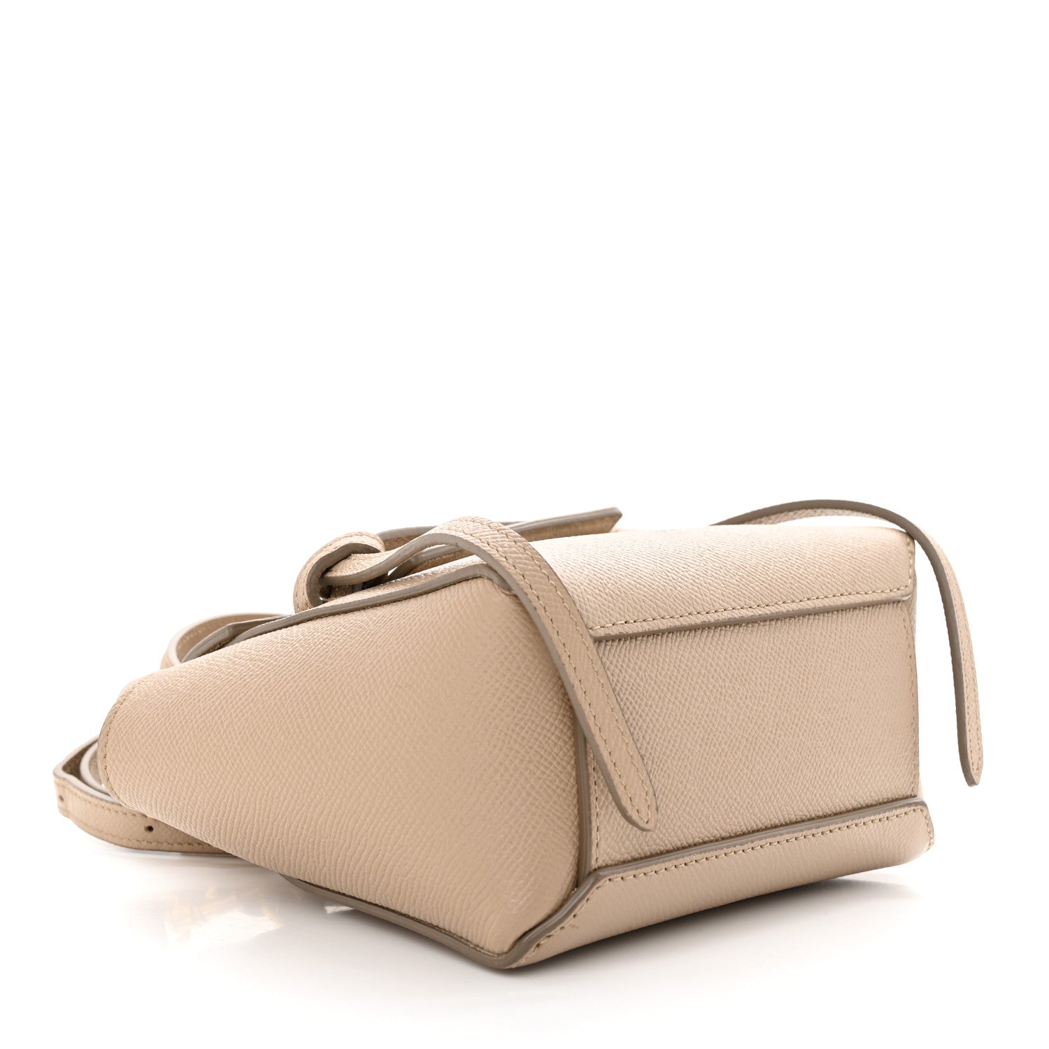 Celine Grained Calfskin Pico Belt Bag Light Taupe 4 of 13