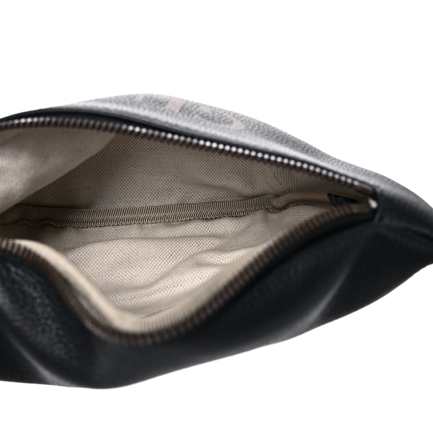 Gucci Grained Calfskin Small Logo Belt Bag Black 5 of 10