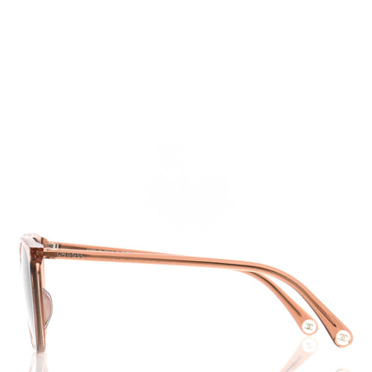 Chanel Acetate Pantos Cat Eye Sunglasses 5448-A Pink 3 of 8